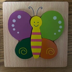 Colorful Animal Wooden Puzzle Set